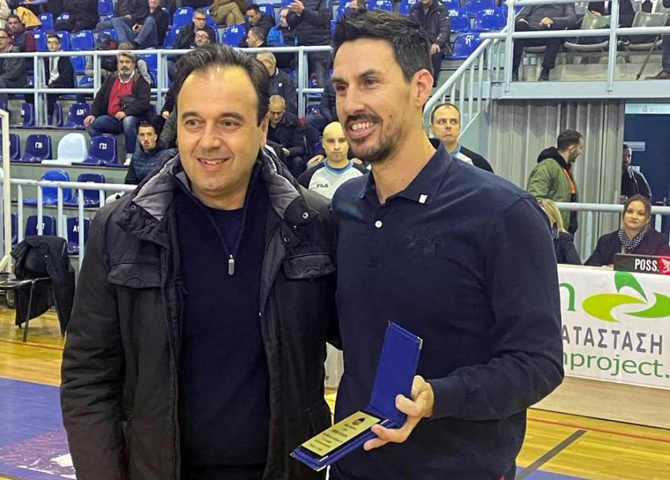 Φίλιππος Βέροιας: Βραβεύτηκε από τα Τρίκαλα ο Ευθύμης Κοθράς