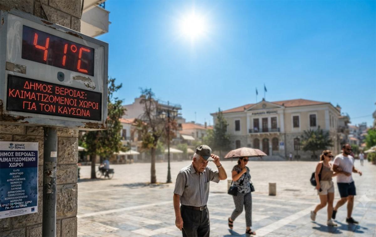 Δήμος Βέροιας: Κλιματιζόμενοι χώροι για τον καύσωνα