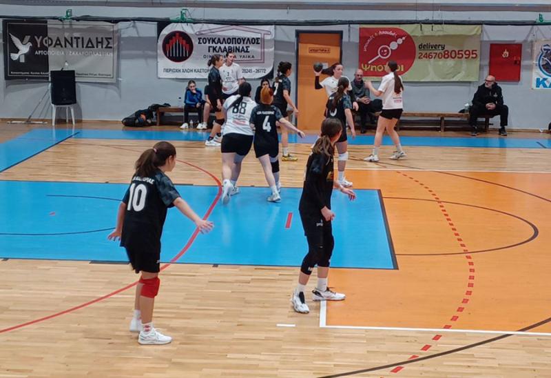 Πέρασε νικηφόρα από την Καστοριά η γυναικεία ομάδα του Φιλίππου Βέροιας