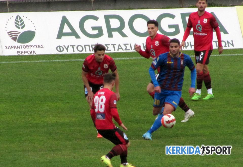 ΒΕΡΟΙΑ-Πανσερραϊκός 1-3: Έχασε από το σημείο του πέναλτι!