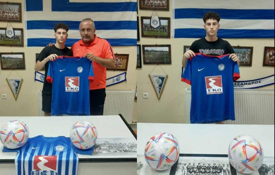 Στον Μ. Αλέξανδρο Αγ. Μαρίνας ο ταλαντούχος Τρύφων Τέγος