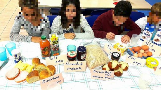 Ε΄ τάξη Ι.Ε.Β. Υγιεινό πρωινό στο σχολείο μας!