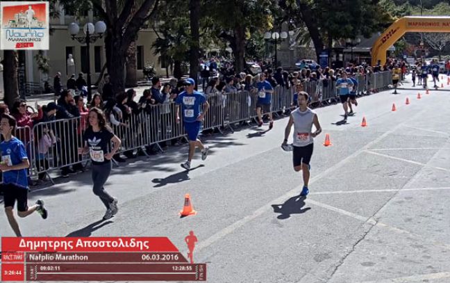29ος ο δρομεάς του Α.Σ. ΕΝ ΣΩΜΑΤΙ ΥΓΙΕΙ Αποστολίδης Δημήτριος στον 3ο Μαραθώνιο Ναυπλίου