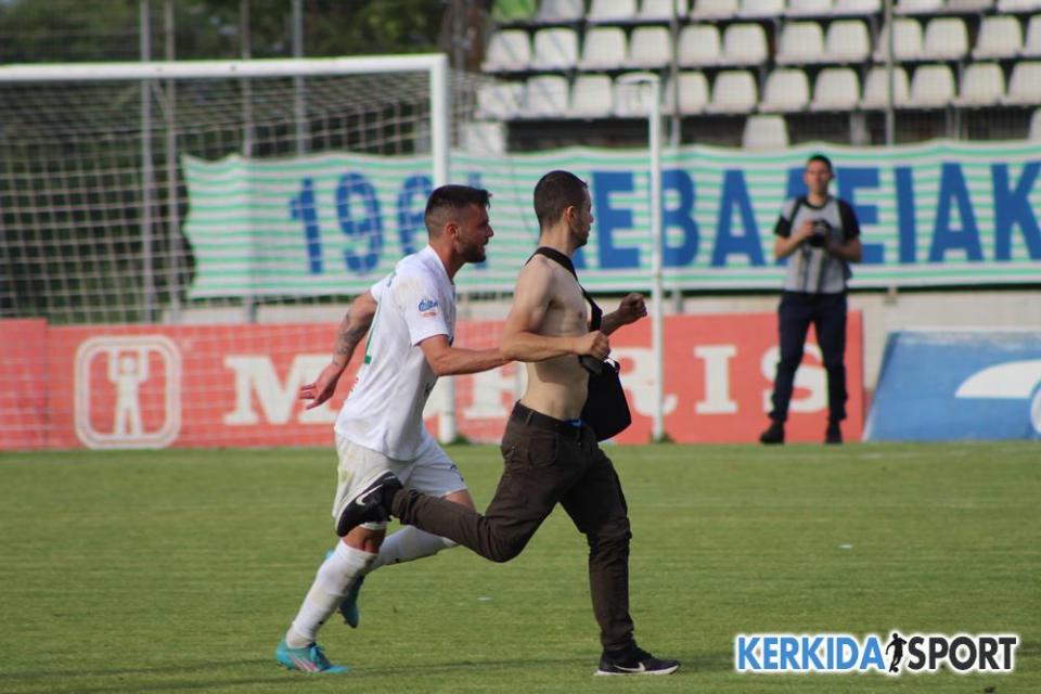 Το "ντού" των ανεγκέφαλων που αμαύρωσαν την φιέστα του Λεβαδειακού (φωτο-βίντεο)