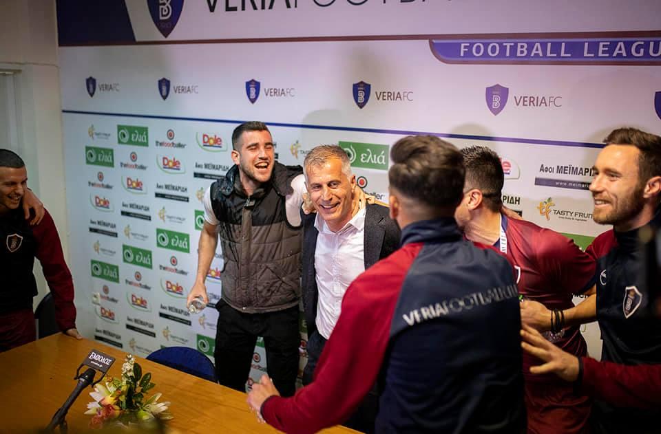 Θεοδοσιάδης: «Πρωταγωνίστρια η ΒΕΡΟΙΑ και στη Φούτμπολ Λιγκ»