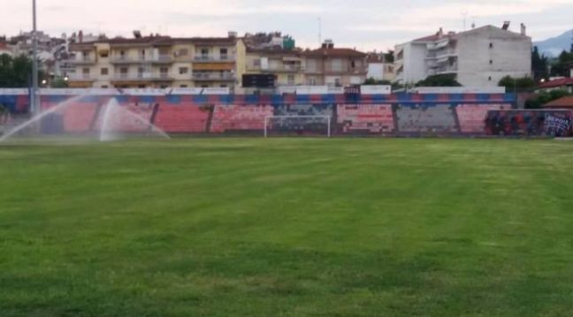 Σε πολύ καλή κατάσταση ο αγωνιστικός χώρος του γηπέδου της ΒΕΡΟΙΑΣ