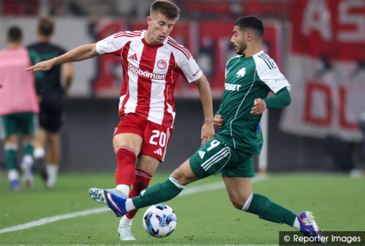 Super League: "Ερυθρόλευκο" προβάδισμα για τη 2η θέση - Ισόπαλο το ντέρμπι των "Δικεφάλων"
