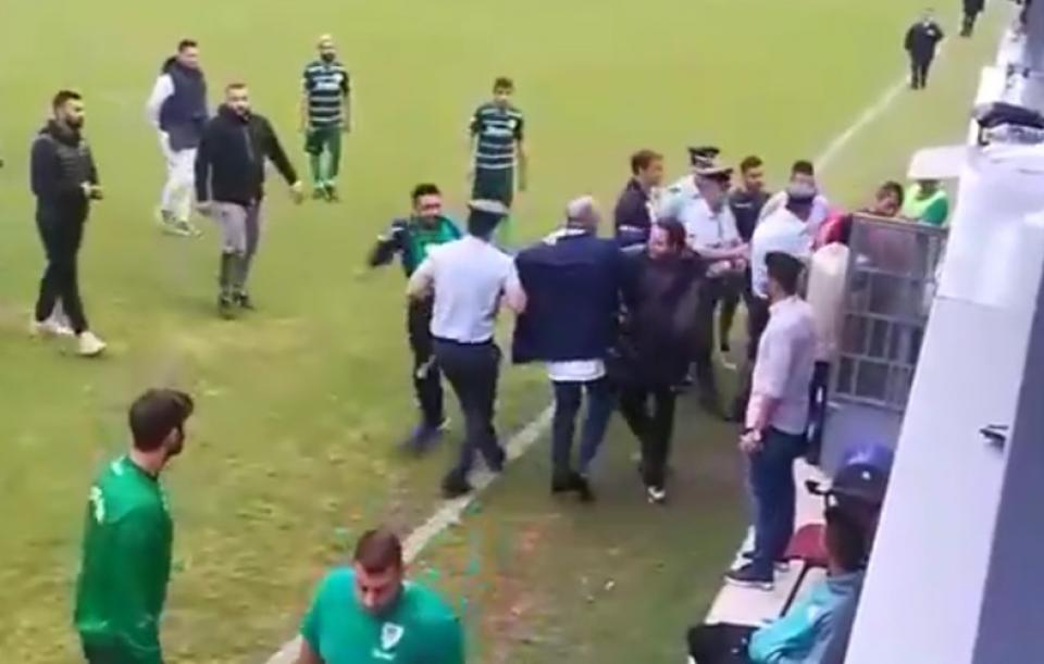 Επεισόδια μετά την λήξη του αγώνα Αγρ. Αστέρας - ΑΓΚΑΘΙΑ (video)