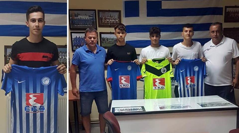 Τέσσερις ταλαντούχους ποδοσφαιριστές ανακοίνωσε ο Μέγας Αλέξανδρος Αγ. Μαρίνας