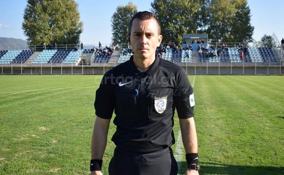 Ο Ηπειρώτης Τάσης θα "σφυρίξει" το ντέρμπι Ολυμπιακού Βόλου - ΒΕΡΟΙΑΣ