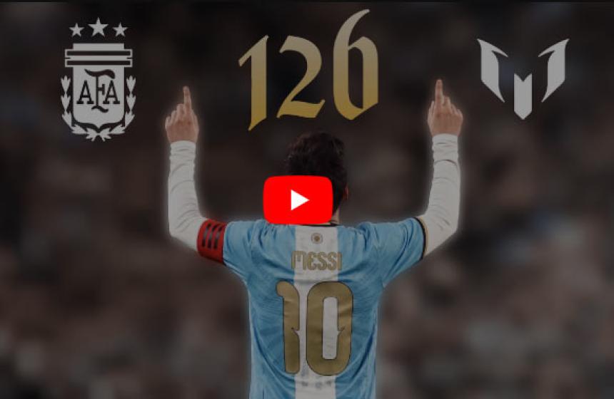Όλα τα γκολ του GOAT: Δείτε σε ένα βίντεο και τα 126 τέρματα του Λιονέλ Μέσι με την Εθνική Αργεντινής!