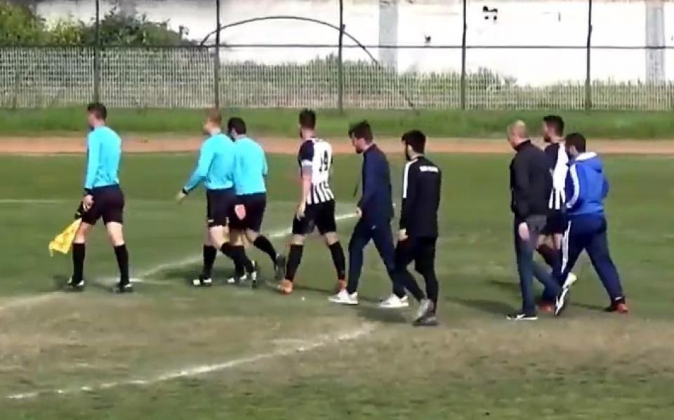 Δείτε όσα έγιναν στο ματς Κυπέλλου των ΤΡΙΚΑΛΩΝ με την ΑΓΚΑΘΙΑ που διεκόπη (video)