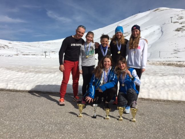 Έξι κύπελλα για τον ΕΟΣ ΝΑΟΥΣΑΣ στο Πανελλήνιο Διάθλου