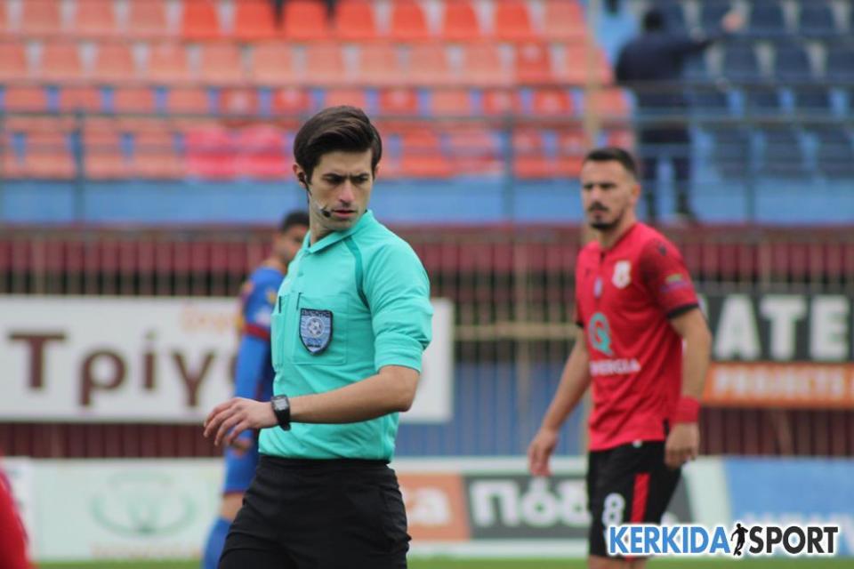 Ο ΚΑΛΑΤΖΗΣ ΣΤΟ ΦΕΤΙΝΟ ΜΑΤΣ ΒΕΡΟΙΑ-ΠΑΝΣΕΡΡΑΪΚΟΣ