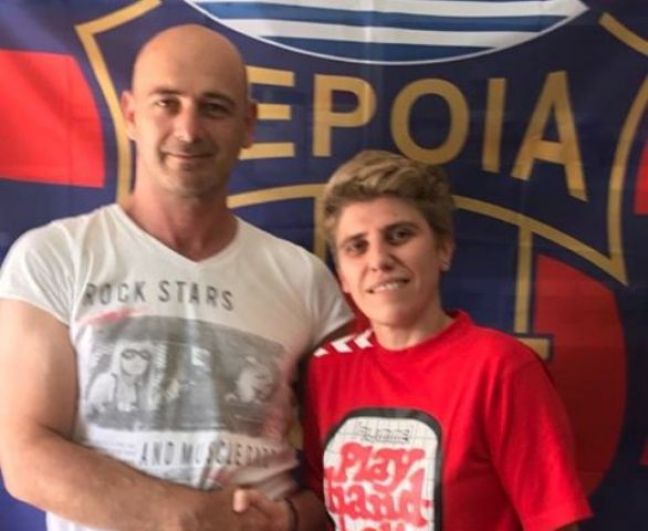 Η Ταιριδου Θωμαή κάτω από τα δοκάρια της ΒΕΡΟΙΑ 2017.