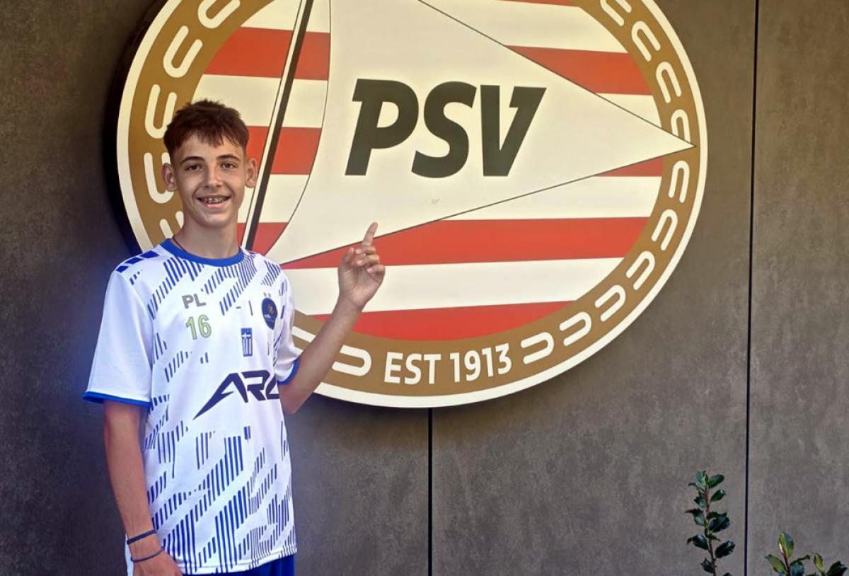 Στην Ολλανδία για δοκιμαστικά της PSV EINDHOVEN ο Θανάσης Τσαρτσαρής των Τηλεμάχων Αλεξάνδρειας