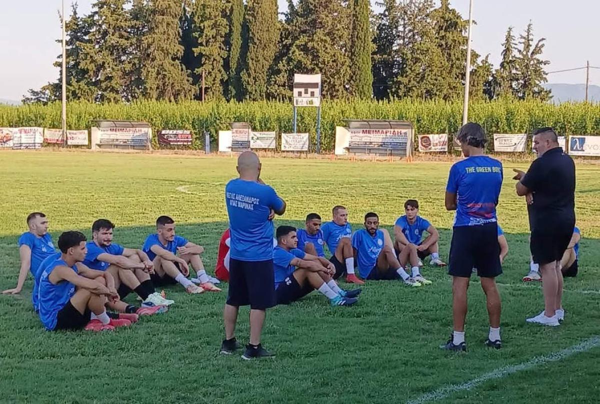 Μέγας Αλέξανδρος Αγίας Μαρίνας: Το πρόγραμμα των φιλικών αναμετρήσεων