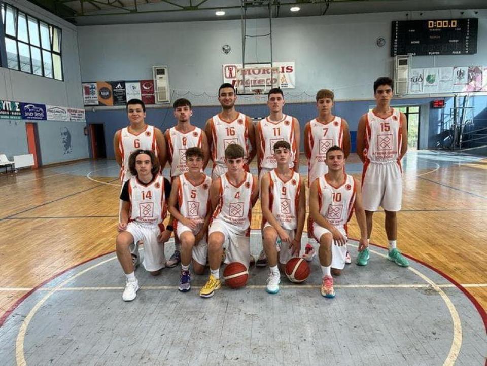 Εύκολη νίκη για τους έφηβους του Ζαφειράκη επί του ΓΑΣ Αλεξάνδρειας