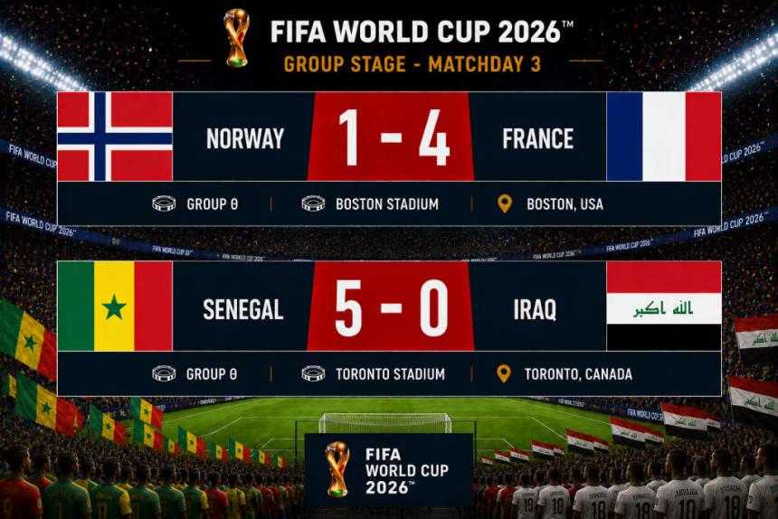 Μουντιάλ 2026: Ξέσπασμα με πεντάρα για τη Σενεγάλη και γαλλική... καταιγίδα με «διαστημικό» Ντεμπελέ!