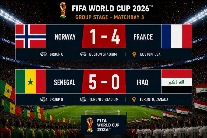 Μουντιάλ 2026: Ξέσπασμα με πεντάρα για τη Σενεγάλη και γαλλική... καταιγίδα με «διαστημικό» Ντεμπελέ!