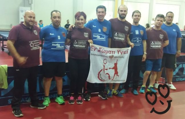 Εκπληκτική παρουσία και φέτος του "Εν Σώματι Υγιεί" Βέροιας στο Πρωτάθλημα Επιτραπέζιας Αντισφαίρισης