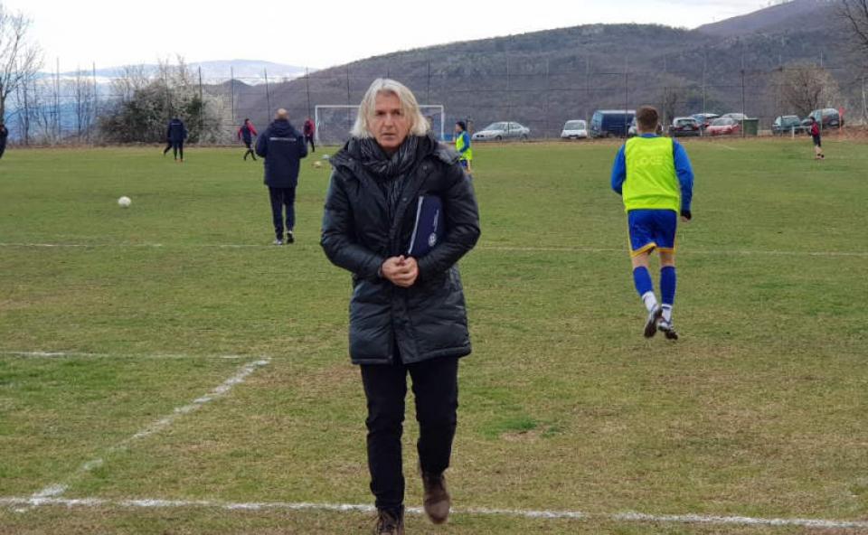 Ο Γιάννης Κερλίδης στον πάγκο του ΓΑΣ Ροδοχωρίου