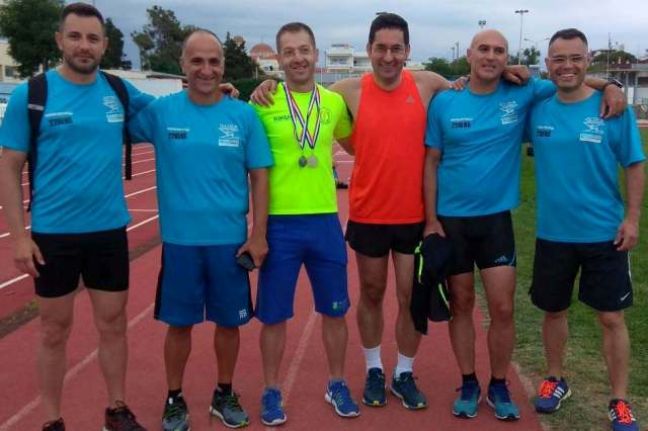 Εντυπωσιακή εμφάνιση των αθλητών του ΣΕΒΑΣ Νάουσας στο Πανελλήνιο Πρωτάθλημα Βετεράνων αθλητών Στίβου