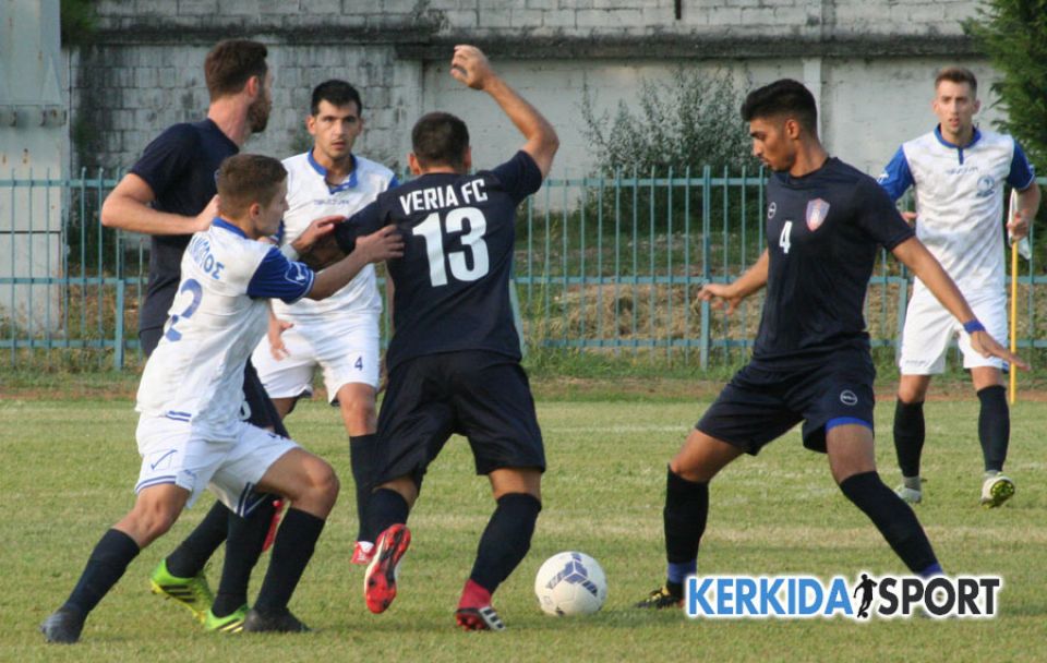 "Διπρόσωπη" η ΒΕΡΟΙΑ κέρδισε 2-1 τον Αλμωπό στην Αριδαία (φωτορεπορτάζ)