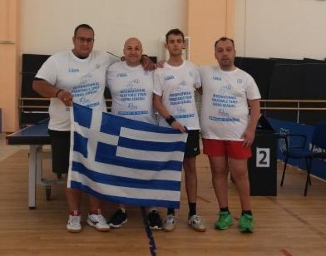 1 χρυσό και 2 χάλκινα για το "Εν Σώματι Υγιεί στο 4ο Διεθνές Τουρνουά Επιτραπέζιας Αντισφαίρισης ΑμεΑ