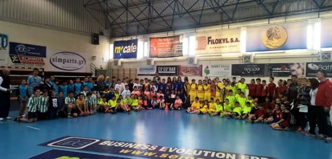 Με επιτυχία πραγματοποιήθηκαν οι σχολικοί αγώνες χειροσφαίρισης Δημοτικών σχολείων στη Βέροια