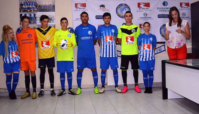 Παρουσιάσε την φανέλα της η Αγία Μαρίνα