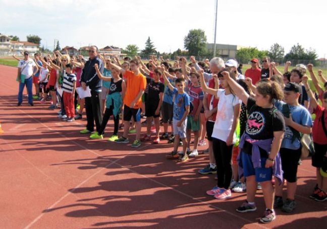 Διεξήχθησαν οι αγώνες ΑθλοΠΑΙΔΕΙΑΣ Στίβου των Δημοτικών σχολείων περιοχής Βέροιας