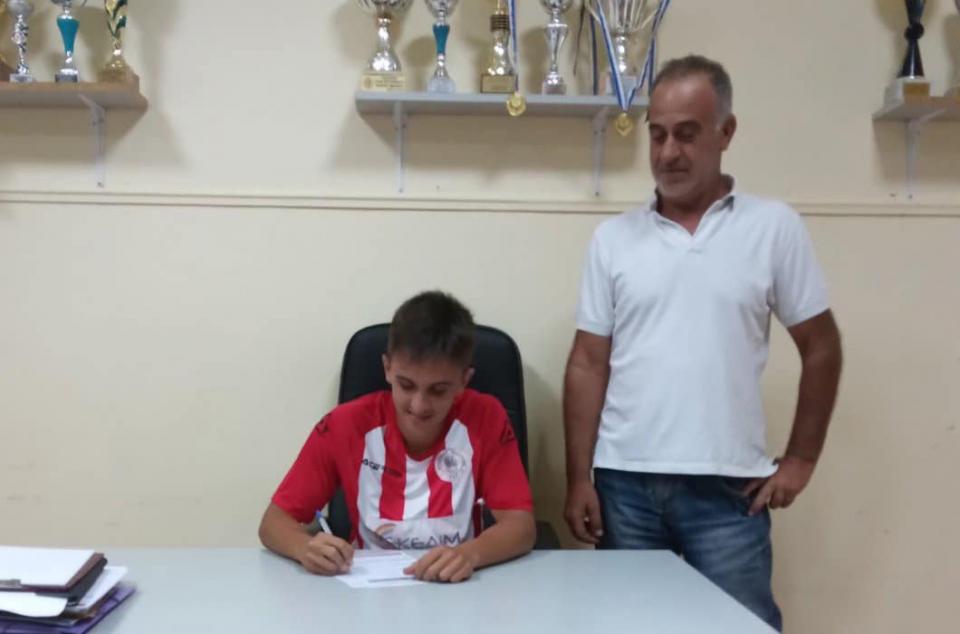 Το νεαρό Βουλγαράκη απέκτησε ο Φίλιππος Μελίκης