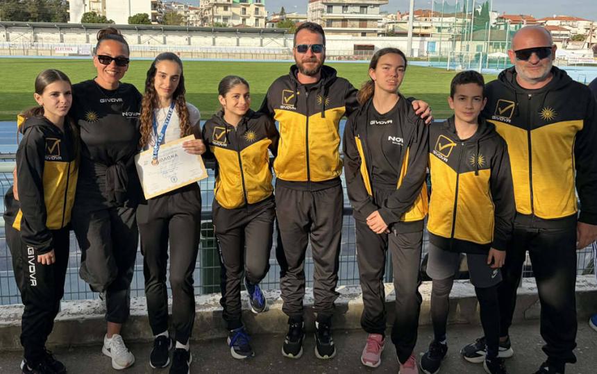 Τρία μετάλλια και καλές επιδόσεις για τους αθλητές του ΓΑΣ Αλεξάνδρεια στο διασυλλογικό Κ18 του Κιλκίς