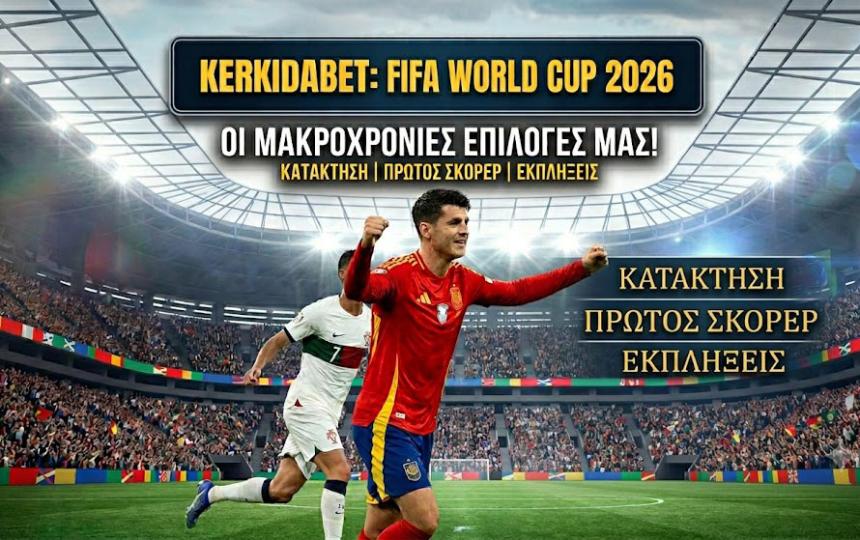 KERKIDABET: Οι top μακροχρόνιες επιλογές για το Μουντιάλ 2026!