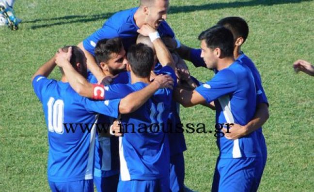 Φιλικό με την Κ20 του ΠΑΟΚ η ΝΑΟΥΣΑ