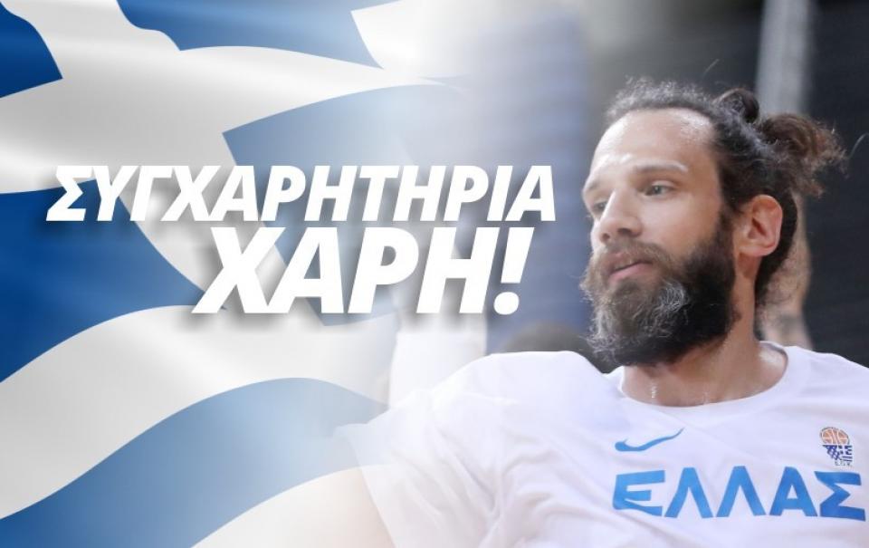 Ο Ημαθιώτης Χάρης Γιαννόπουλος στην τελική 12αδα της Εθνικής μπάσκετ