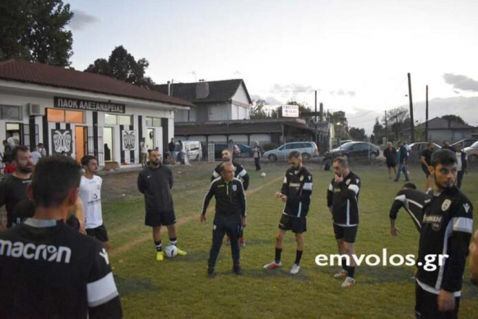 Πρώτη προπόνηση για τον ΠΑΟΚ Αλεξανδρείας που φουλάρει μηχανές (φωτο - βίντεο)