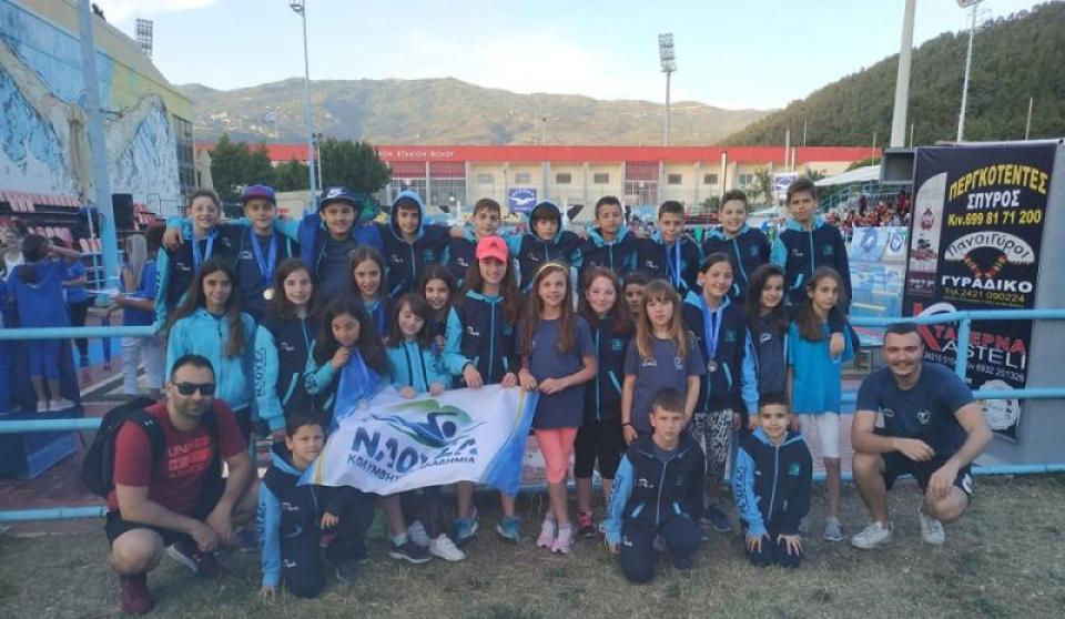 Η Κολυμβητική Ακαδημία «ΝΑΟΥΣΑ» στους 23ους ΙΩΝΙΚΟΥΣ αγώνες