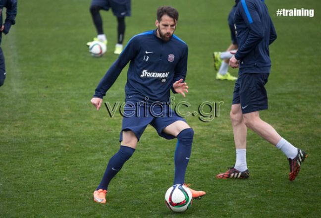 ΒΕΡΟΙΑ: Προπονήθηκαν Πούγγουρας, Μαλόν και Σιόντης