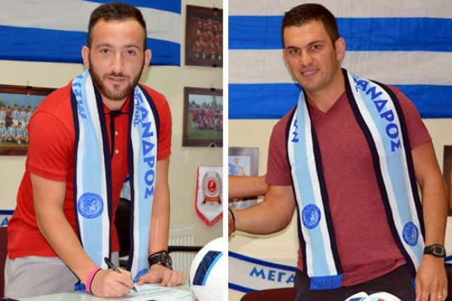 Δύο μεταγραφές για τον Μ. Αλέξανδρο Αγ. Μαρίνας