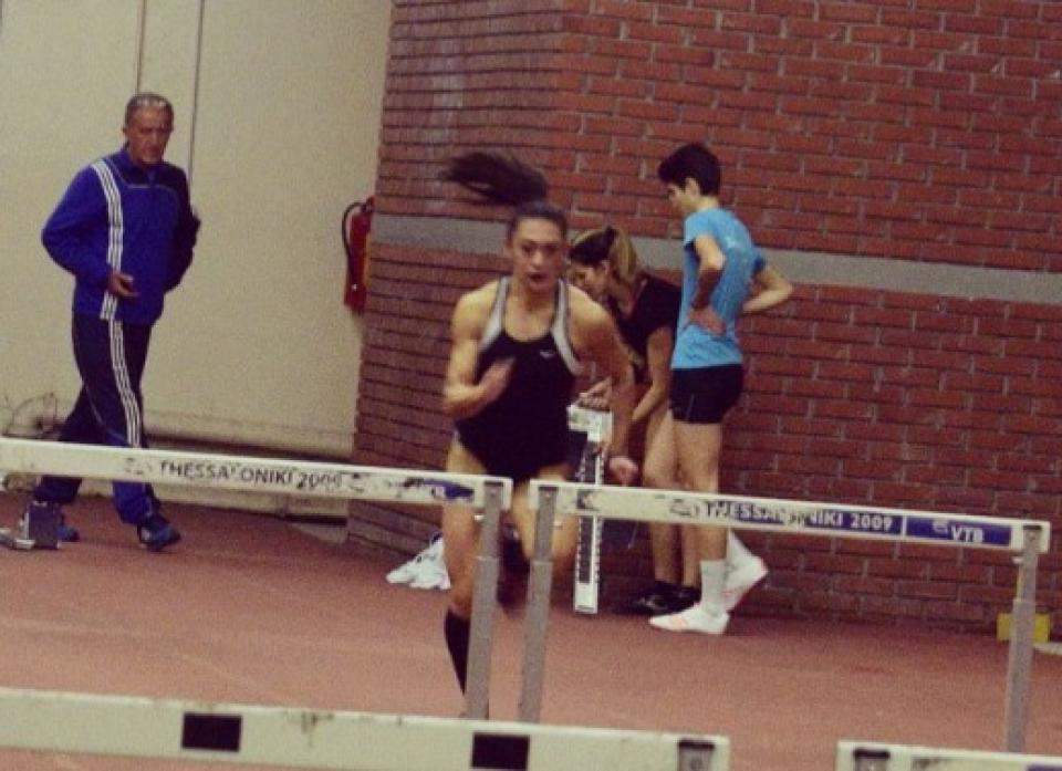 Πρώτη η Βεροιώτισσα Μ. Κωστογλίδου στα 60 μ. με εμπόδια