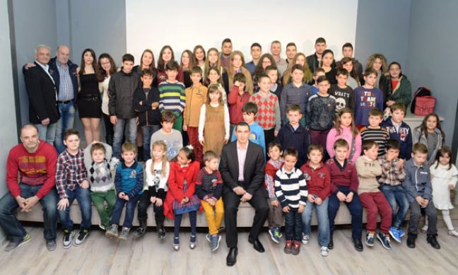 Γιορτή αθλητισμού η κοπή πίτας του «ΤΕΤΡΑΘΛΟΝ» Νάουσας