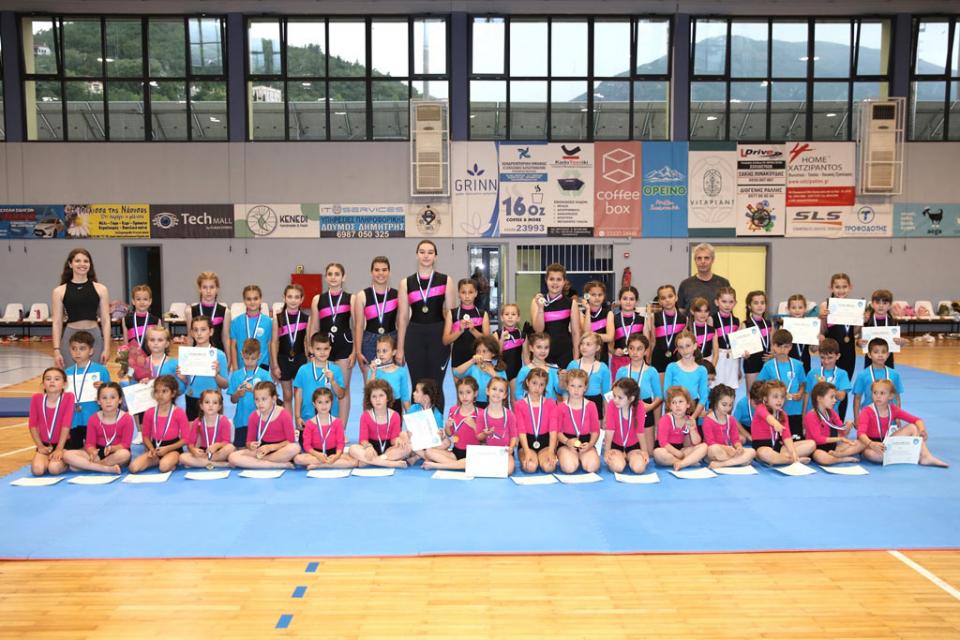 Πραγματοποιήθηκε η καθιερωμένη ετήσια γιορτή Ενόργανης Γυμναστικής του "ΗΡΑΚΛΗ" Νάουσας