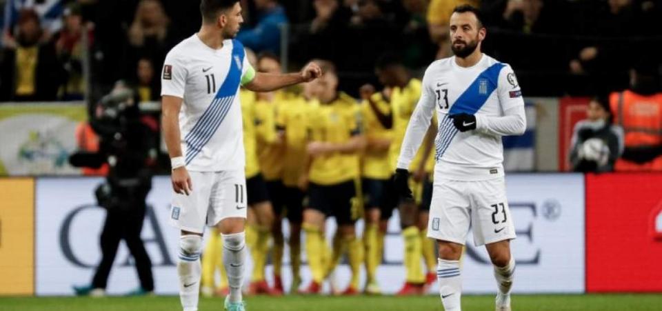 Γκίνια και λάθη οδήγησαν την εθνική ομάδα στην ήττα από τη Σουηδία