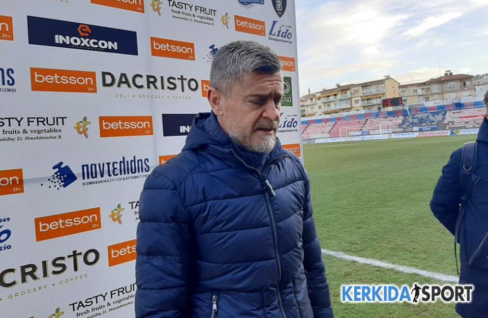 Δηλώσεις Δερμιτζάκη μετά την "πεντάρα" επί του Απόλλωνα Πόντου