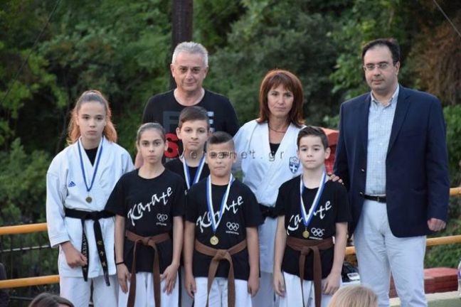 Επίδειξη καράτε από τον Γ.Α.Σ. ΕΡΜΗΣ ΒΕΡΟΙΑΣ με μεγάλη επιτυχία