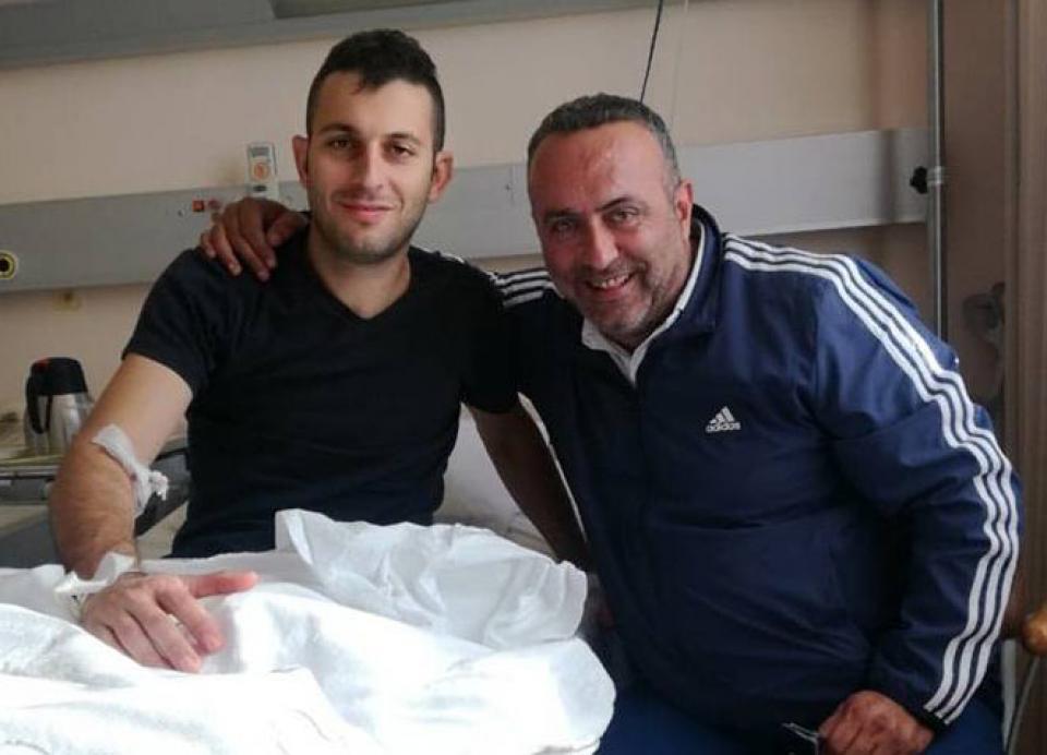 Χειρουργήθηκε με επιτυχία ο Χάρης Συμεωνίδης