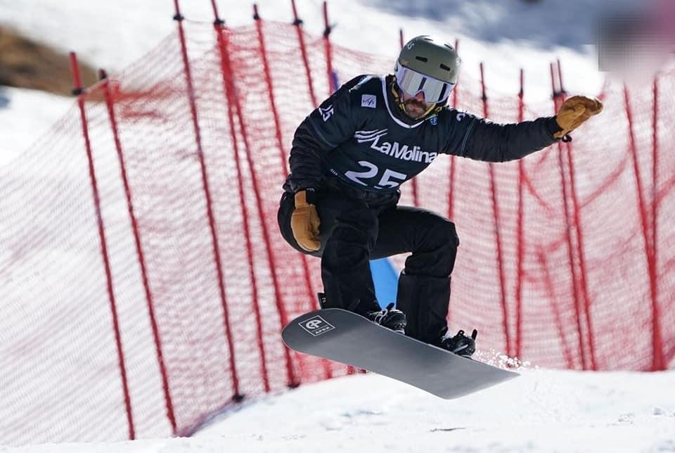 9ος ο Πετράκης στο Snowboard Cross - 10os στο Banked Slalom