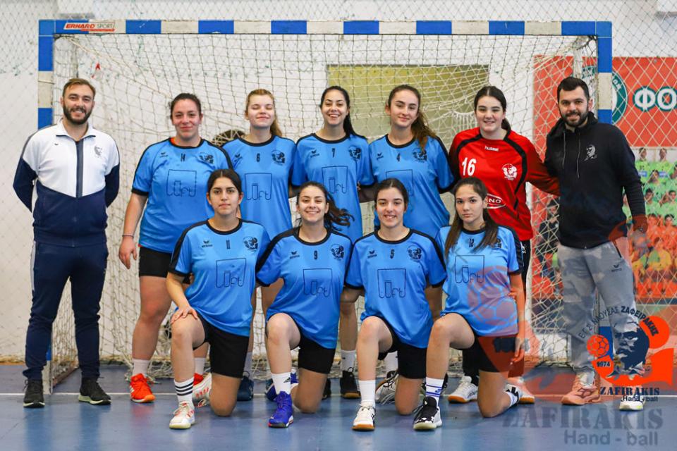 Δεύτερη θέση για τις Κορασίδες του Ζαφειράκη Νάουσας